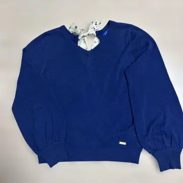BLUE LABEL CRESTBRIDGE 네이비 니트 스웨터