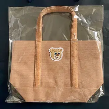 러브러리 올드 테디 와펜 토트백 소 미사용 새상품 페이러