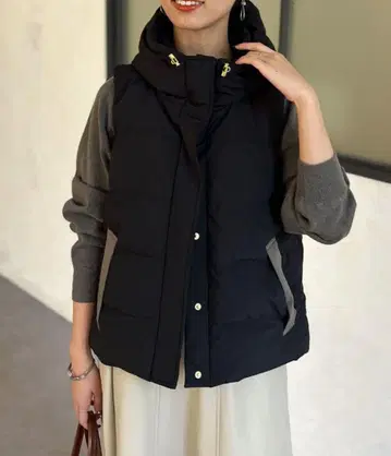 [발수 가공] 배색 다운 베스트 셰트와 PAL CLOSET