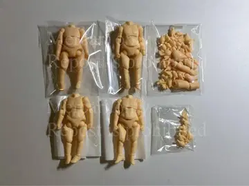 넨도로이드돌 바디 파츠 4개 세트 Man Boy 리바이 병장