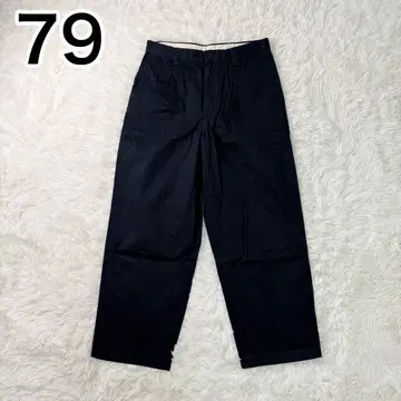 유니클로 jwa 턱 와이드 치노 79 사이즈 69 NAVY