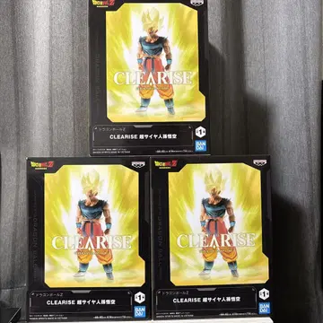 드래곤볼 CLEARISE 초사이어인 손오공 3체 세트