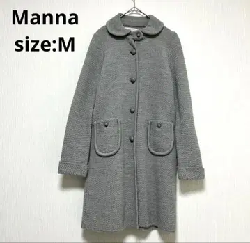 새상품급 manna 맨나 코트 M