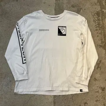 구제 The North Face STEEP TECH 롱티 긴팔 L 화이트