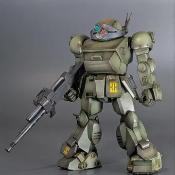 [ 보톰즈 ] HG 스코프독 프라모델 정크 조립 완료 오돈 키리코