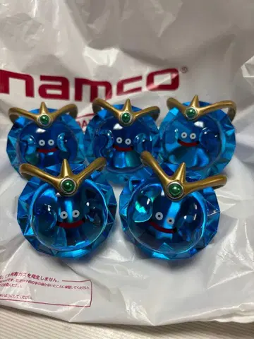 [ namco 한정판 ] 빅 클리어 피규어 슬라임 엠퍼러 5체 세트
