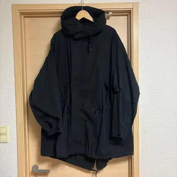 M-48 피쉬테일 후드티 블랙