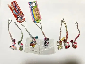 헬로키티 지역 한정 스트랩 7개 세트 묶음 판매