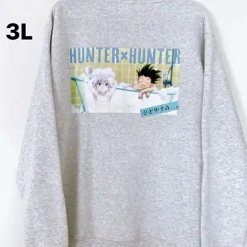 HUNTER x HUNTER 남성용 스티커 부착 트레이닝복 사이즈 3L