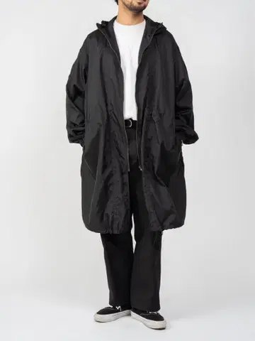 OVY 나일론 패커블 후디드 코트