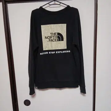 THE NORTH FACE 블랙 트레이닝복 속기모