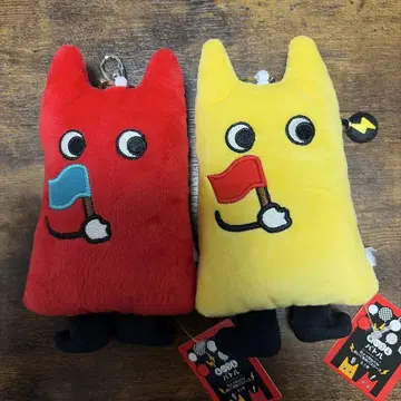아이우에 배틀 춋칸군 봉제인형 패스케이스 총 2종
