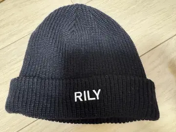 이마이치 류지 RILY 니트 모자 블랙