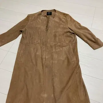 EMMETI 브라운 롱 코트