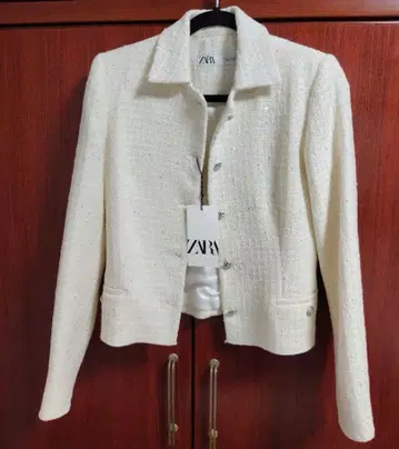 ZARA 트위드 자켓