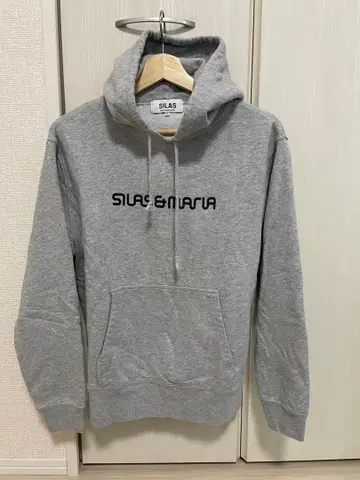 SILAS & MARIA 그레이 후드티 M