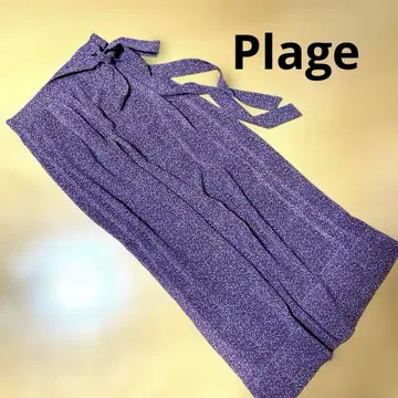 Plage 랩스커트 랩 스커트 롱 타이트 스커트 멀티 컬러