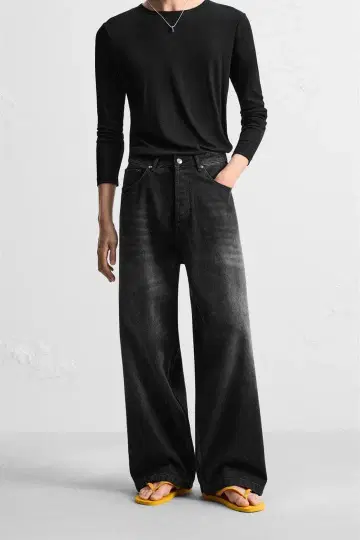 ZARA 엑스트라 배기 핏 청바지