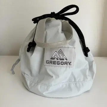 GREGORY 그레고리 친치백 M 복조리형 백 그레이/실버