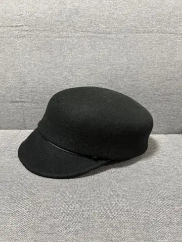 CA4LA 블랙 울 헌팅 캡