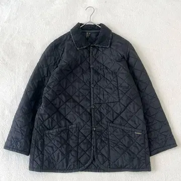LAVENHAM 퀼팅 자켓 블랙 영국 미국 사이즈 40, L