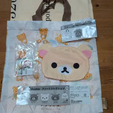 리락쿠마 코리락쿠마 모듬 컬렉션 (파우치 & 토트백 & 참)