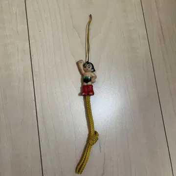 아톰 스트랩 빨간색 팬츠