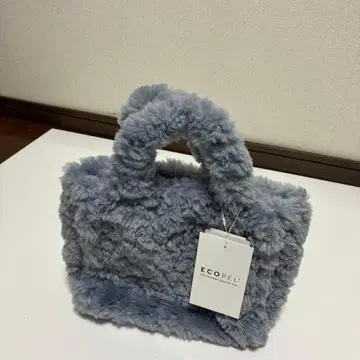 새상품 UNITED ARROWS 그레이 토트백 에코로지 퍼