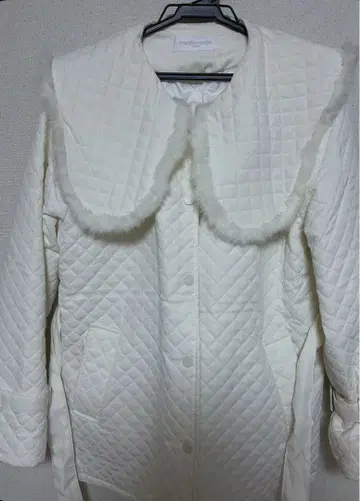 미야미야 퀼팅 자켓 벨트 포함