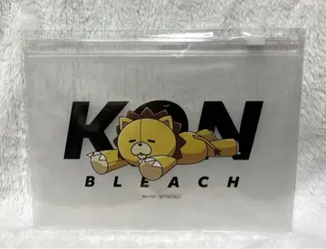 BLEACH monocolor 추첨 혜택 A상 네이비 클리어 파우치