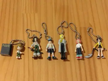 샤먼킹 피규어 키링 6체 세트