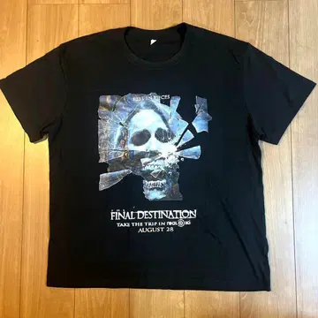 파이널 데스티네이션 빈티지 t셔츠 weber 베르베르진