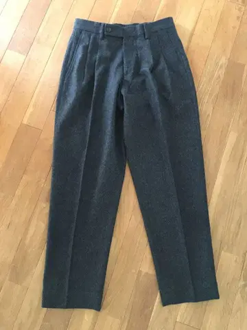 unitedarrows 그레이 울 혼방 슬랙스
