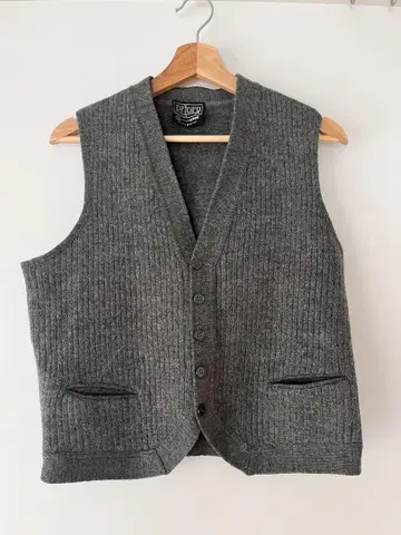 잉글랜드제 vintage 울 니트 베스트