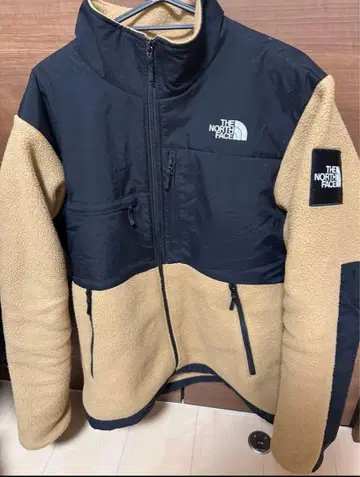 THE NORTH FACE 플리스 자켓 L 블랙/베이지 데날리