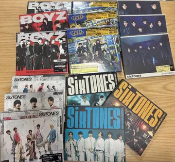 SixTONES 앨범 CD 세트 묶음 판매