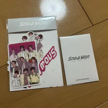 Snow Man 와타나베 쇼타 포토 카드
