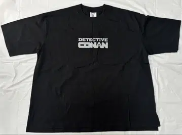 명탐정 코난 앤드 ST 콜라보 T셔츠 블랙