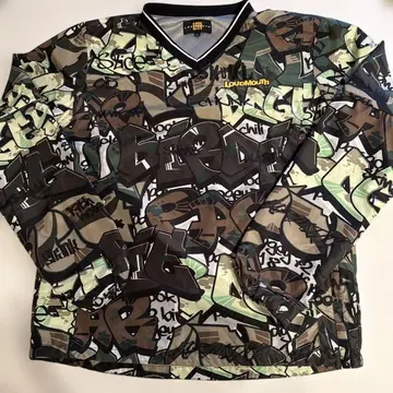 LOUDMOUTH 그래피티 카모플라쥬 자켓
