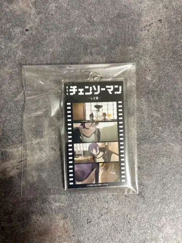 TSUTAYA 츠타야 아크릴 키링 체인소 맨 IP 서점 장면 사진
