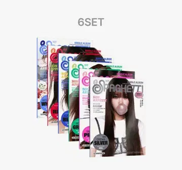 SPAGHETTI 6SET 르세라 앨범 미개봉 새상품