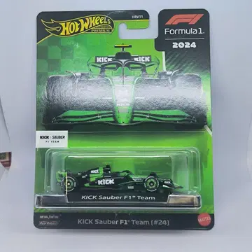 핫휠 F1 킥 자우버 F1팀 #24