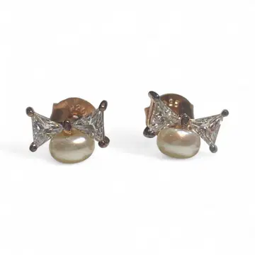 [ 귀걸이 ] 미사용 새상품 YL jewelry 실버 펄 귀걸이