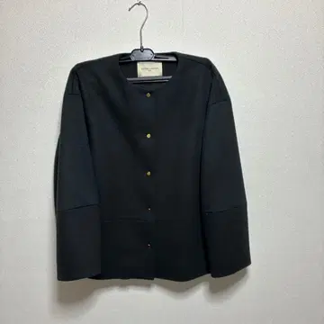 UNITED ARROWS 노카라 자켓 블랙