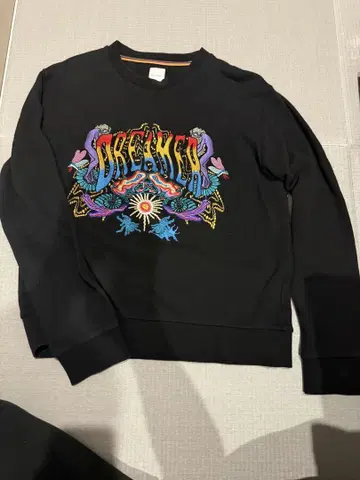 폴 스미스 DREAMER 드림머 자수 맨투맨 블랙 M