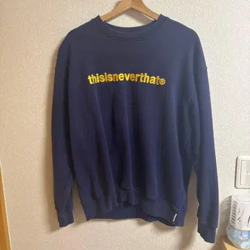 thisisneverthat 네이비 맨투맨 L 사이즈