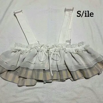 S/ile 프릴 베스트 뷔스티에