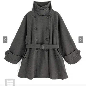 GRL 벨트 포함 멀티 2Way 페이크 울 코트 fo1762