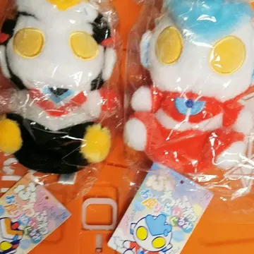 울트라맨 긴가 빅토리 샵 포근한 앉은 봉제 인형 택 포함