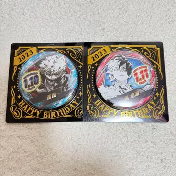 히로아카 다비 토도로키 쇼토 벌스데이 캔뱃지 2023